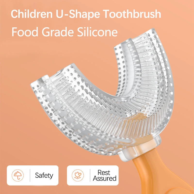 Soft Silicone Training Toothbrush