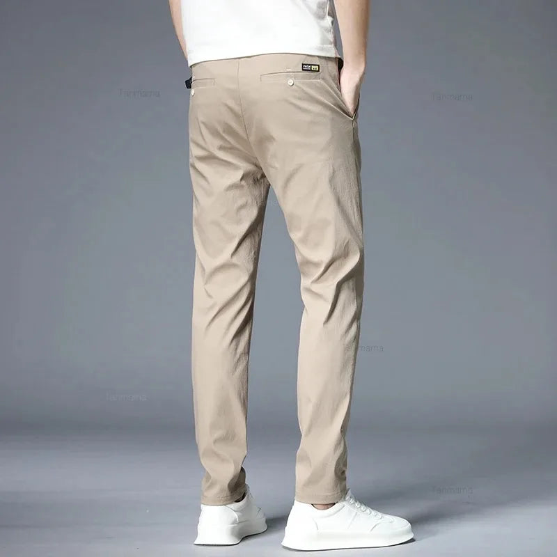 Slim Fit Ultra-Thin Casual Trousers