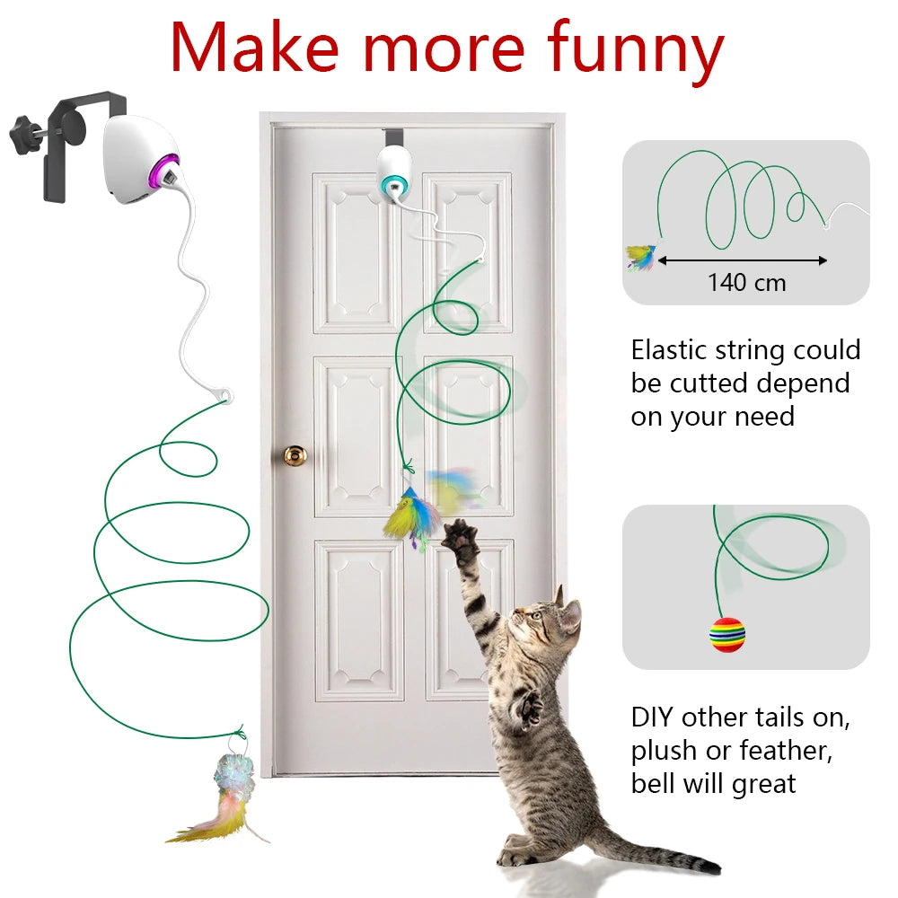 Interactive Electric Cat Toy Rope
