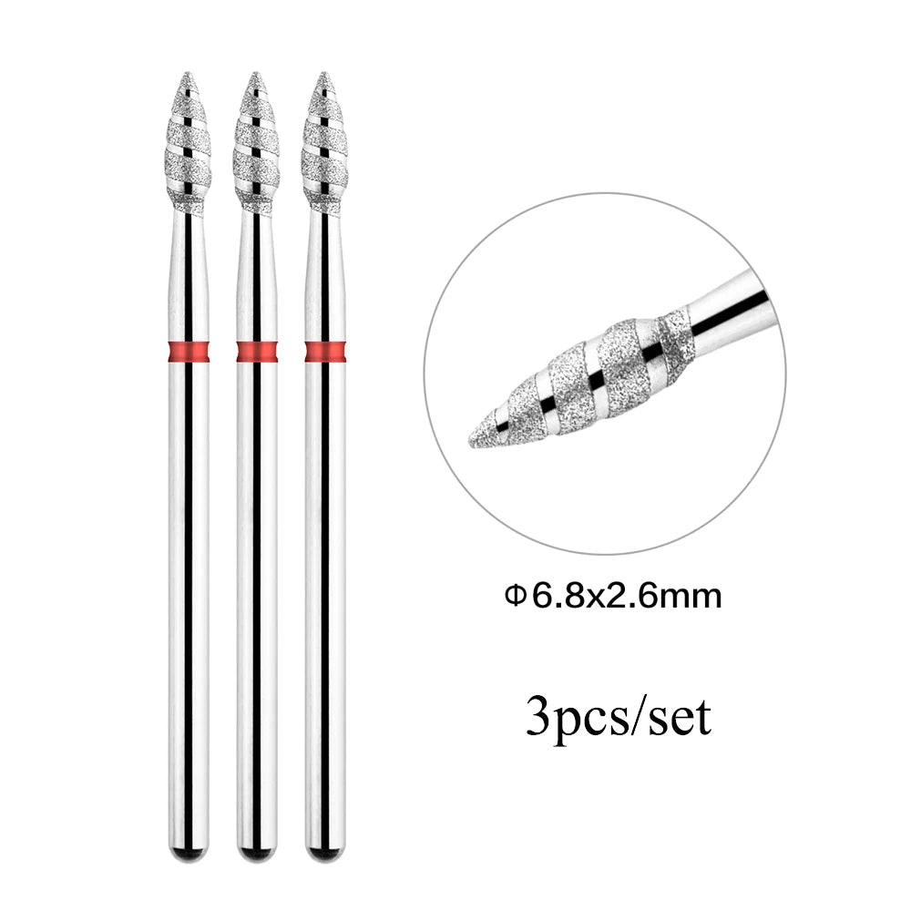 Diamond Nail Drill Bits Set