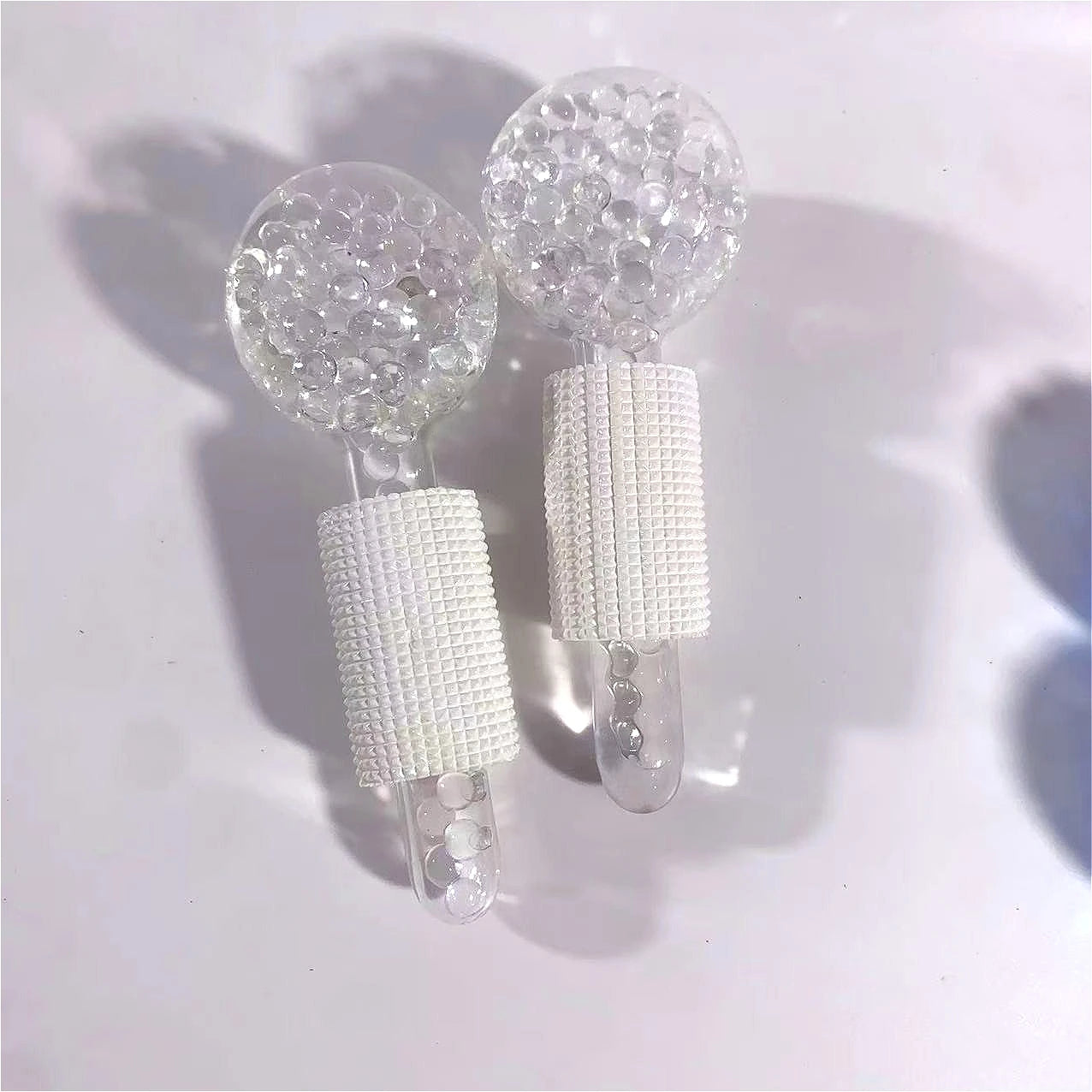 2-Piece LCE Cooling Globes Facial Massager
