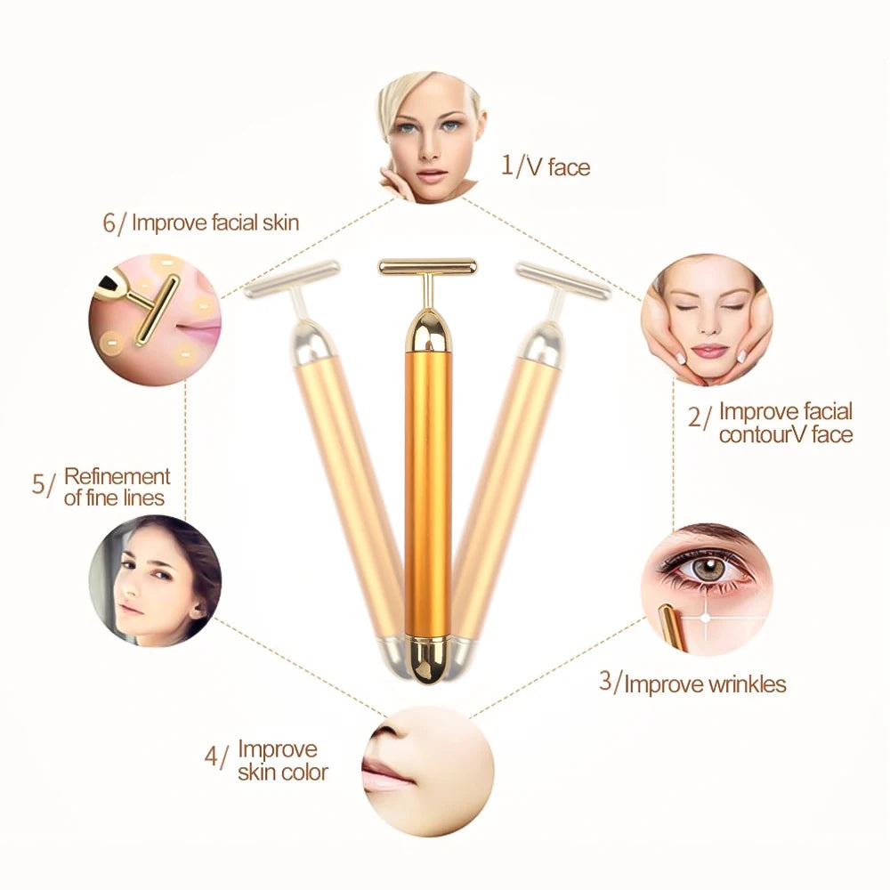 3D Facial Lifting Roller Massager