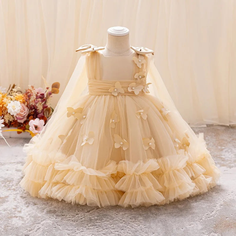 Butterfly Mesh Princess Dress