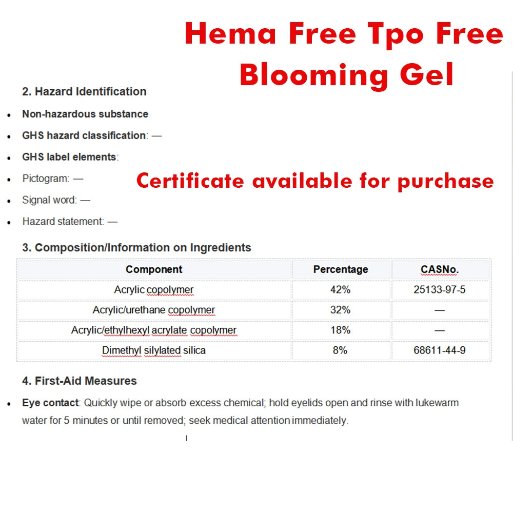 Clear Blooming Gel Polish