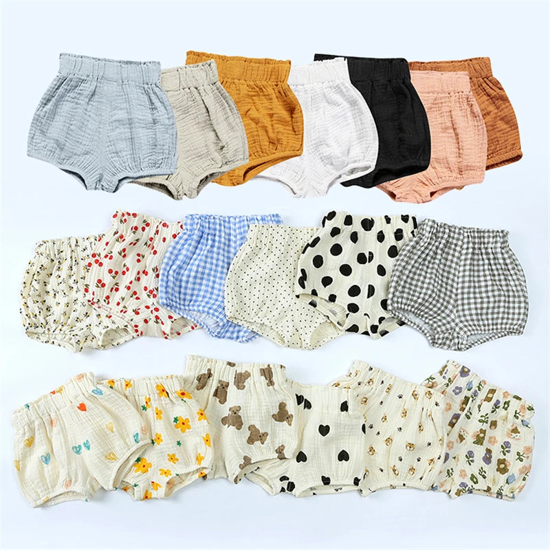 Organic Cotton Baby Shorts