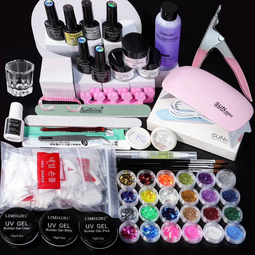 Acrylic Powder and Monomer Nail Kit