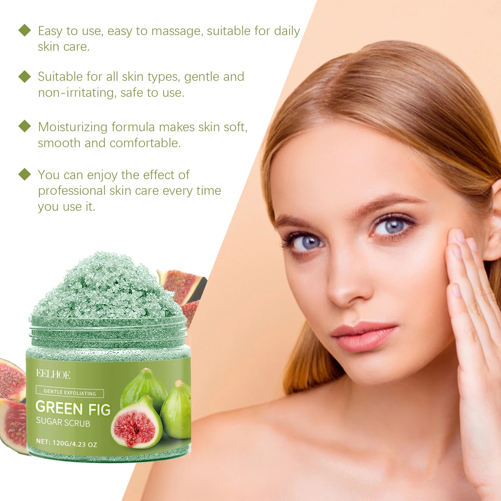 Green Fig Sugar Body Scrub