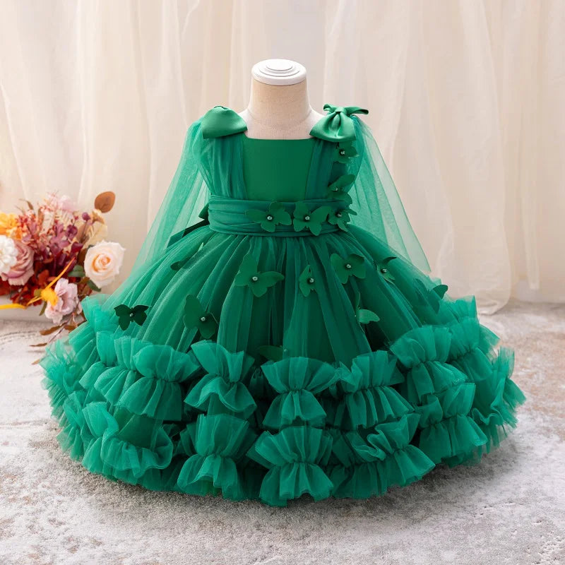 Butterfly Mesh Princess Dress