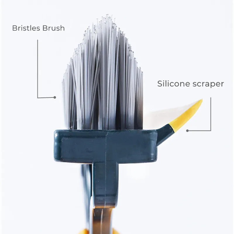 Bathroom Floor Brush with Long Handle for Tile Cleaning