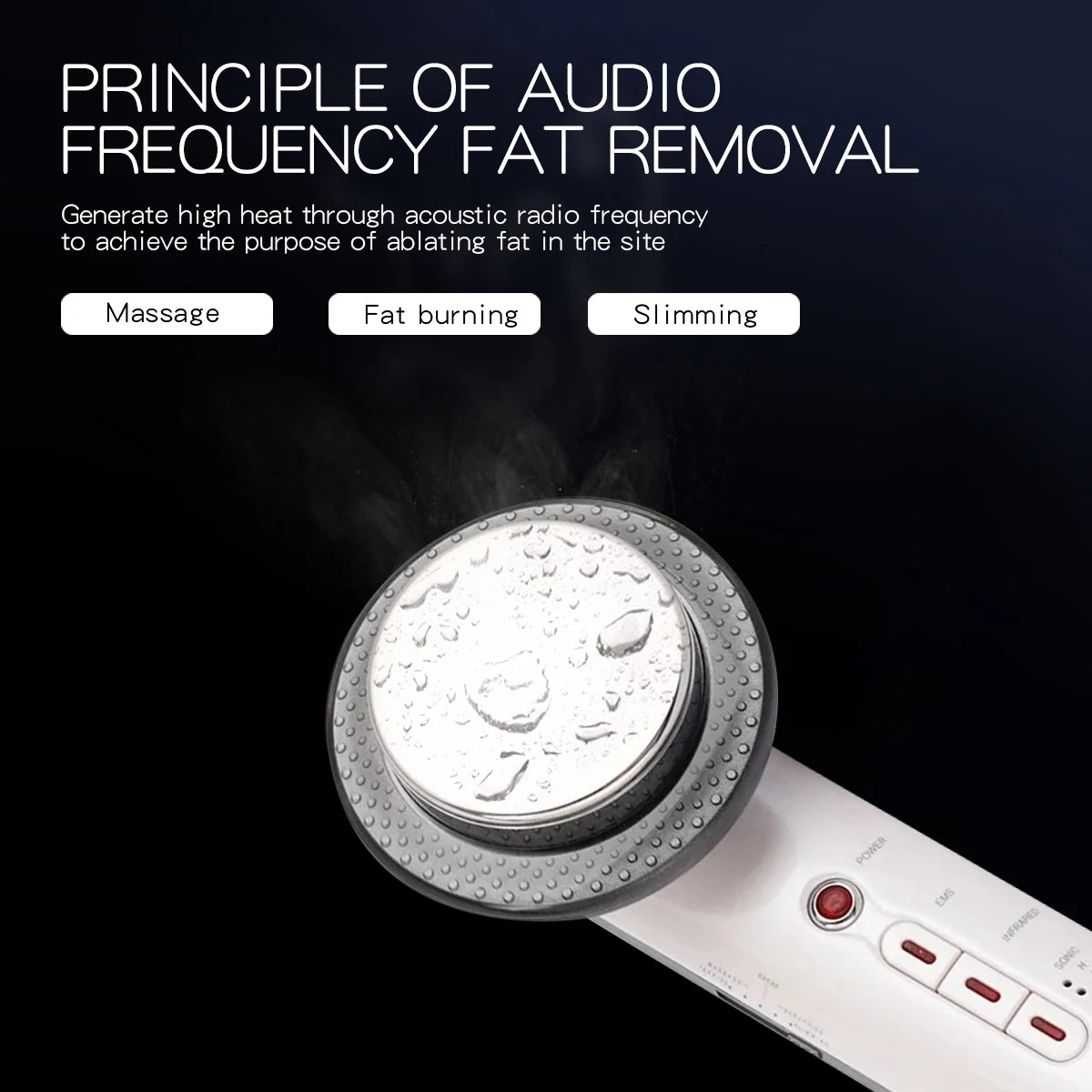Ultrasonic EMS Face Lifting Beauty Device