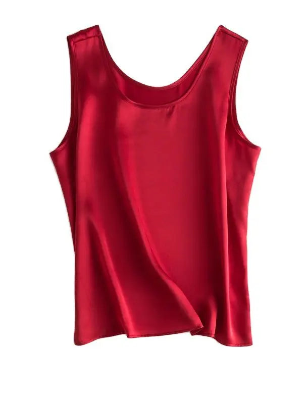 100% Real Silk Sleeveless Tank