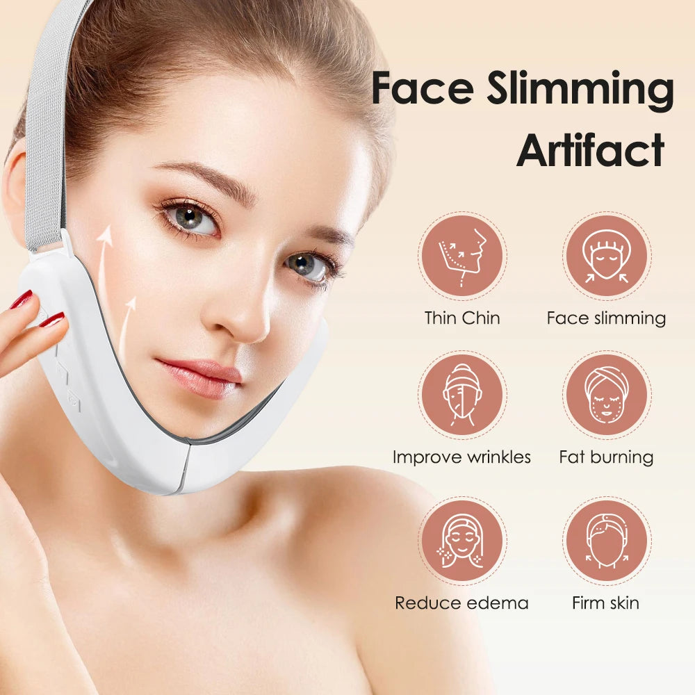Micro-current Face Lifting EMS Skin Massager Beauty Device