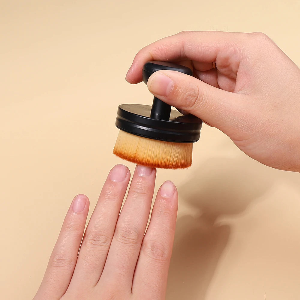 Push-Pull Nail Dust Cleaning Brush