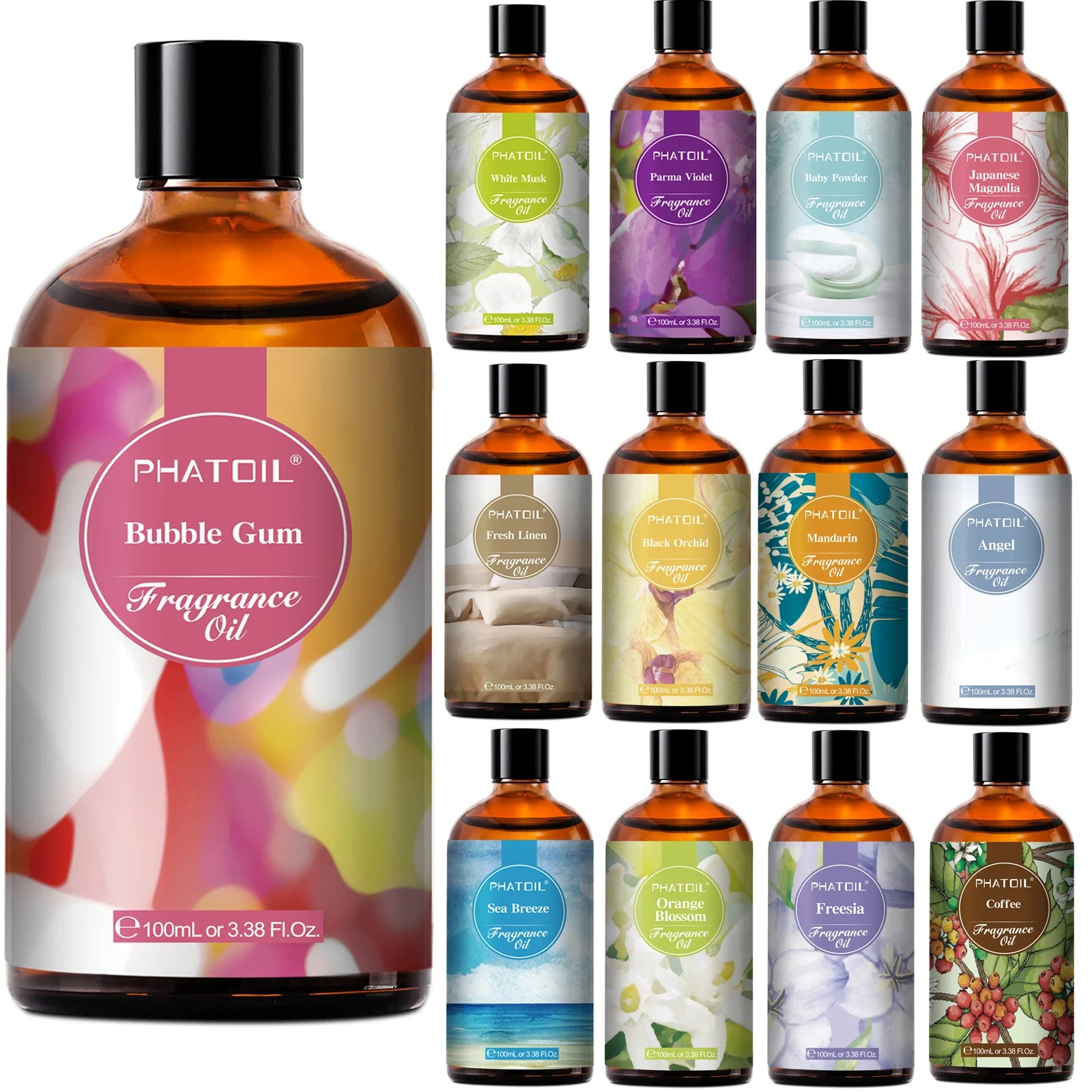 100ml Premium Aroma Fragrance Oils