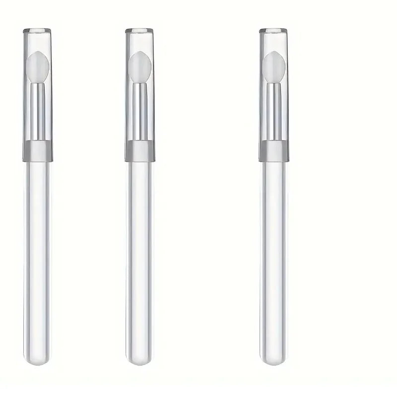 Portable Silicone Lip Applicator Brushes