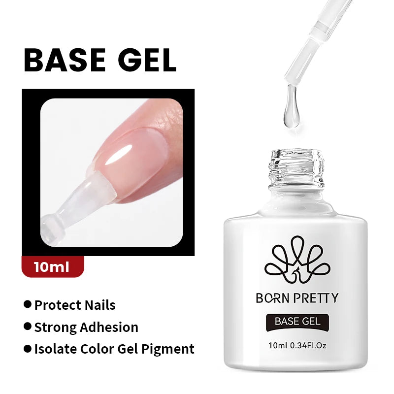 Base Gel Top Coat Rubber Reinforcement UV LED Nail Formula