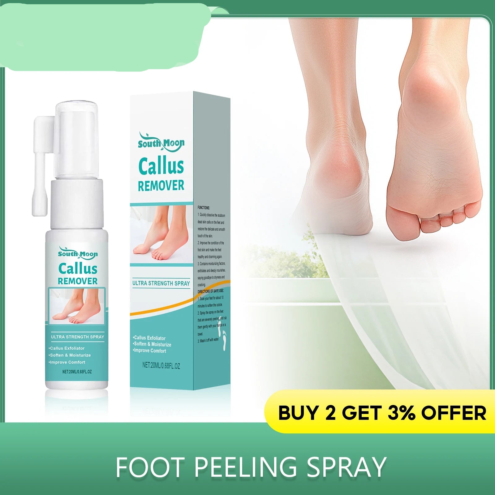 Instant Foot Peeling Spray