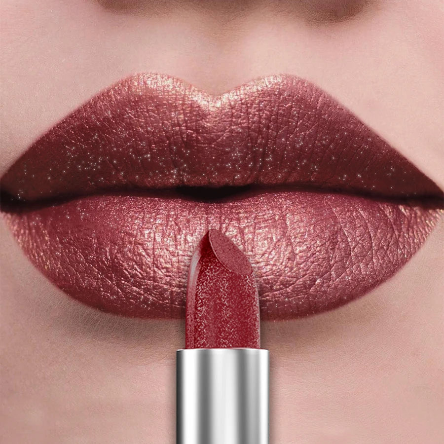 21-Color Metallic Glitter Lipstick Set