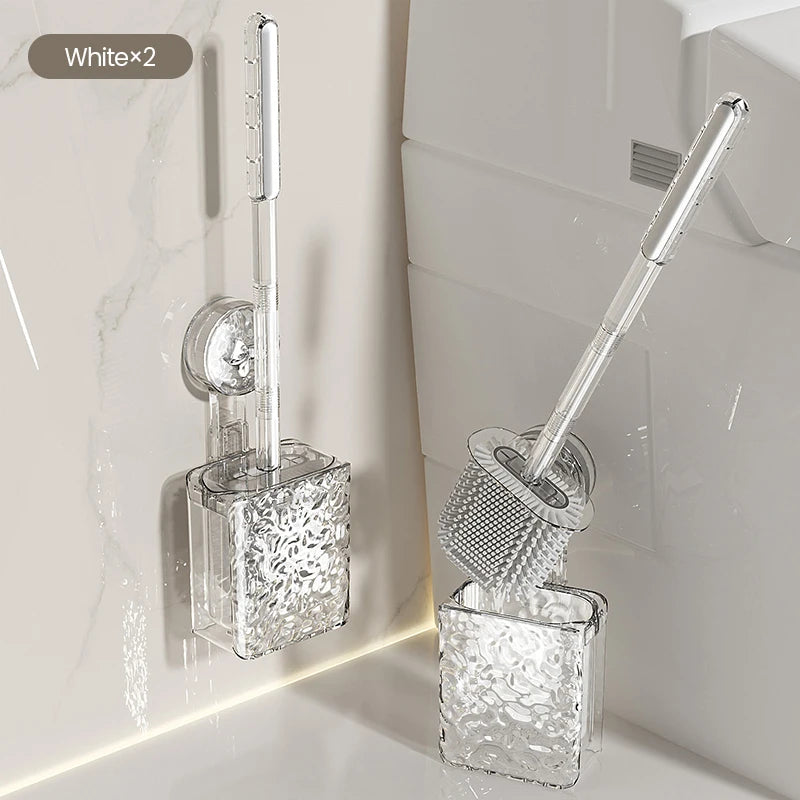 Wall-Mounted Toilet Brush
