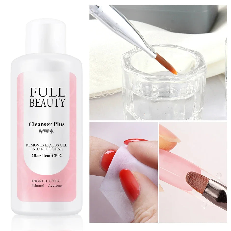 Gel Polish Cleanser Removes Sticky Layer