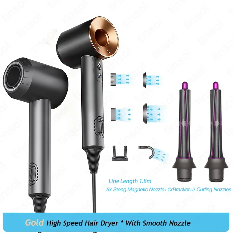 High-Speed Bladeless Negative Ion Hair Dryer
