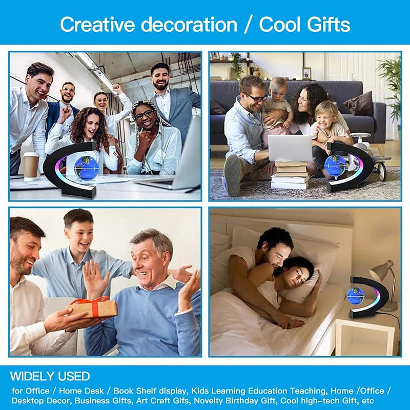 Magnetic Floating Globe LED Antigravity Lamp