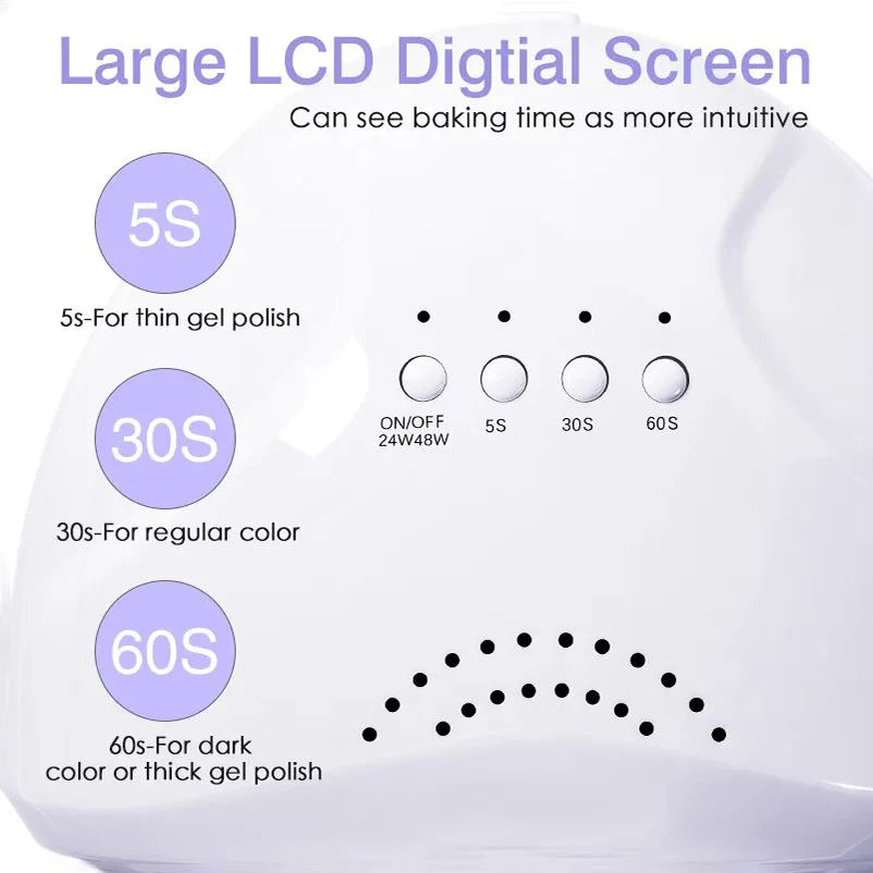 Use UV LED Nail Dryer