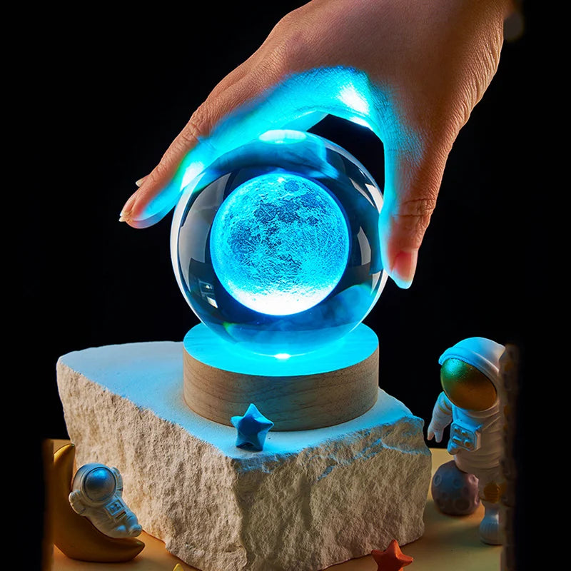 Cosmos Crystal Ball Night Light