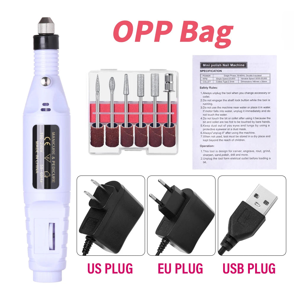 Electric Nail Drill Machine