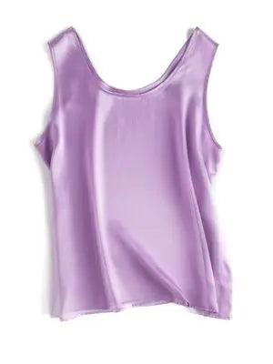 100% Real Silk Sleeveless Tank