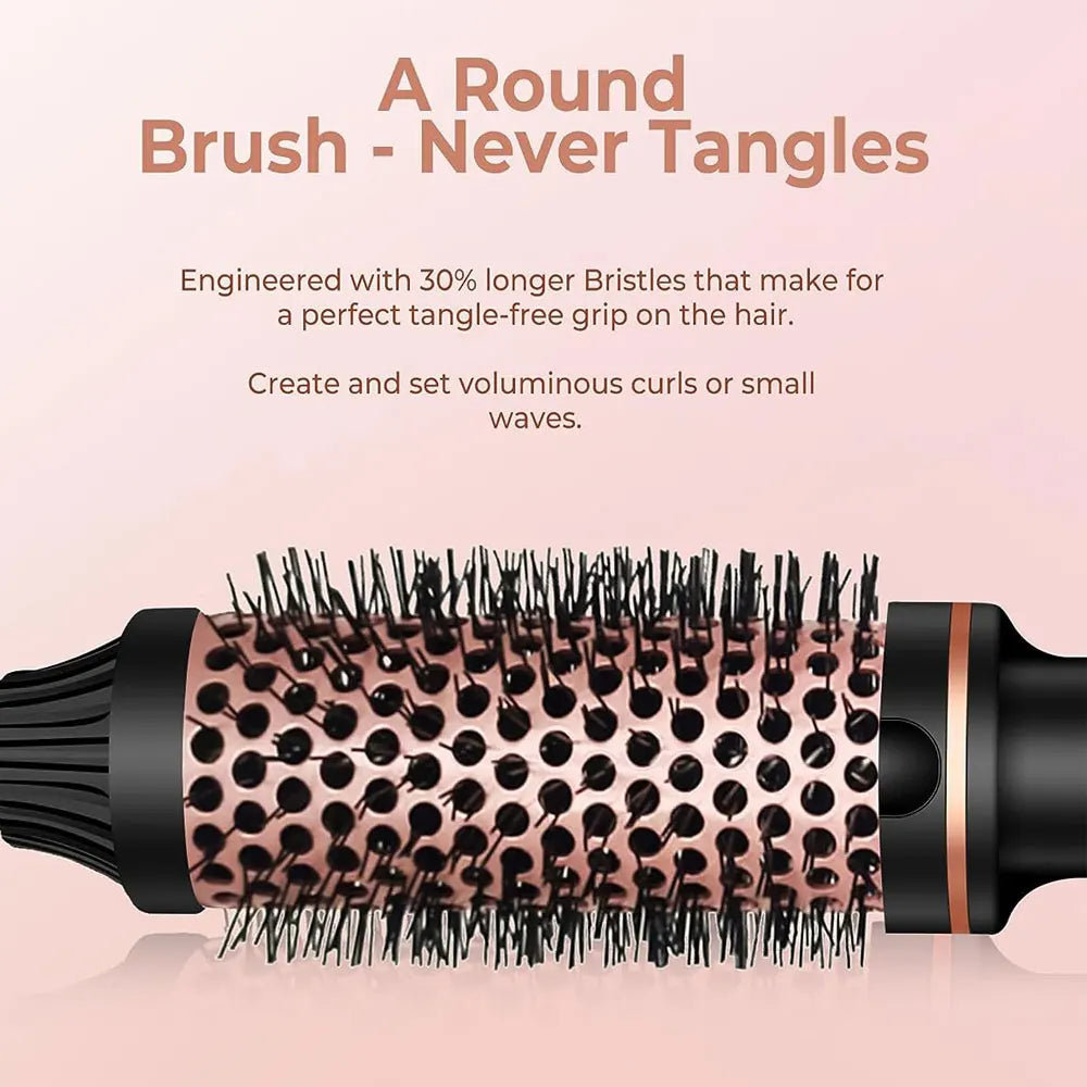 1.5-Inch Ceramic Ionic Heated Curling Brush