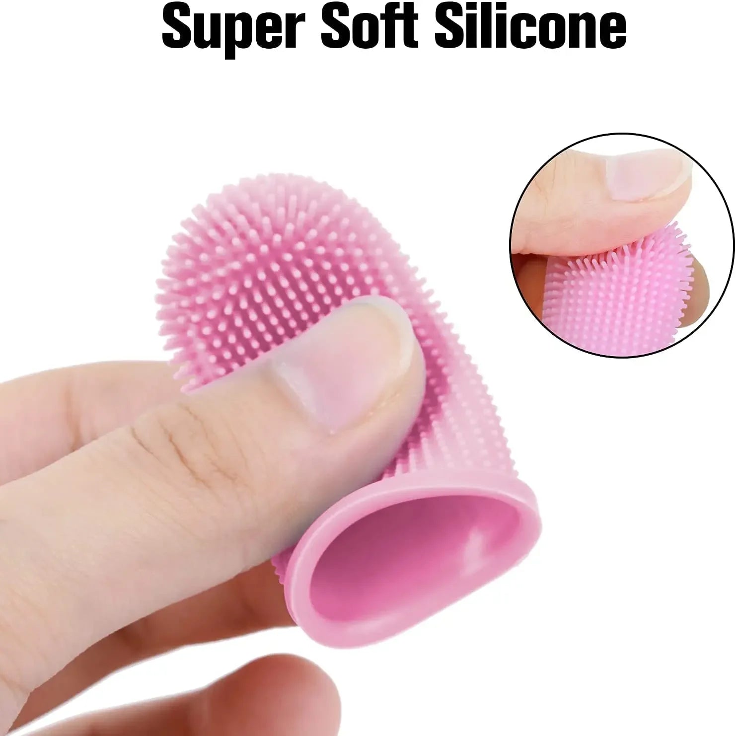 Soft Silicone Pet Finger Toothbrush