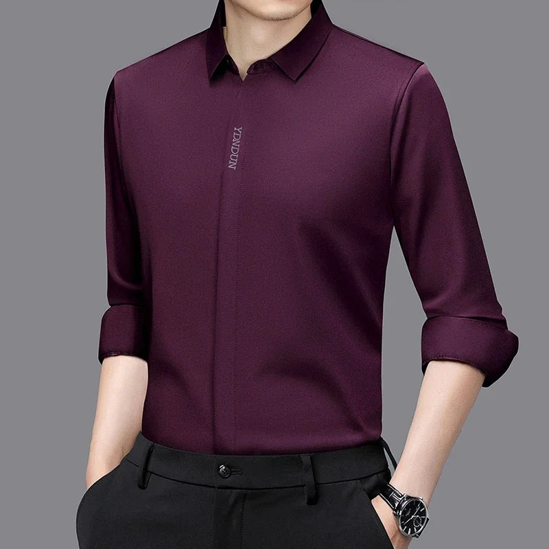 Men’s Wrinkle-Free Long Sleeve Shirt