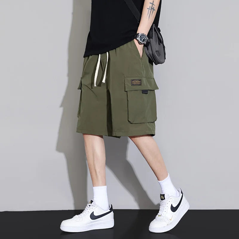 Ice Silk Cargo Shorts