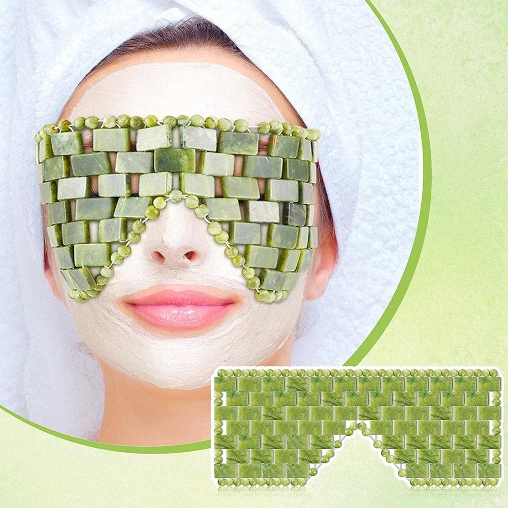 Natural Jade Cooling Eye Mask