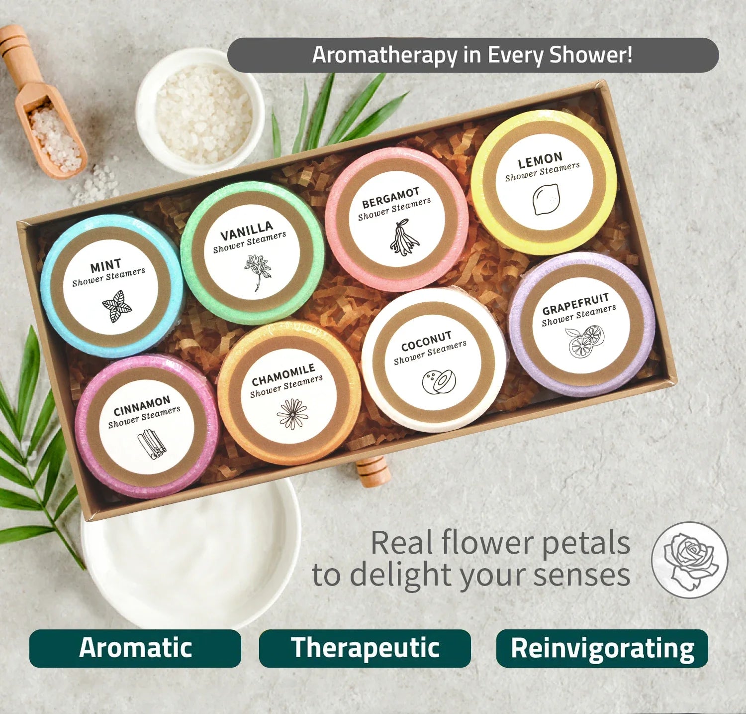 Aromatherapy Shower Steamers Gift Set