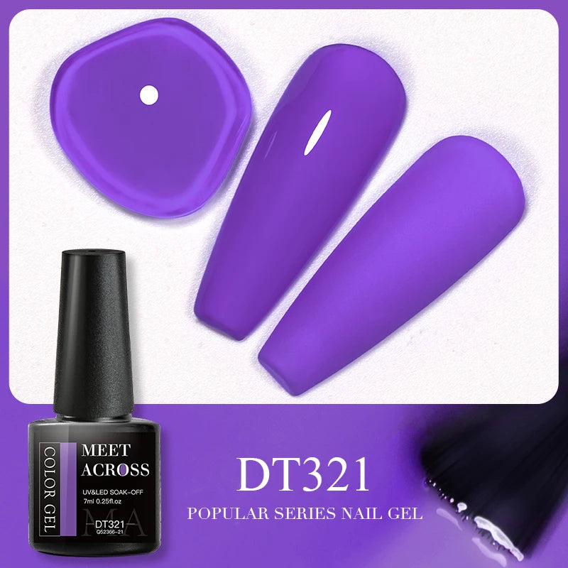 5ml Pink Dried Flower Gel Nail Polish