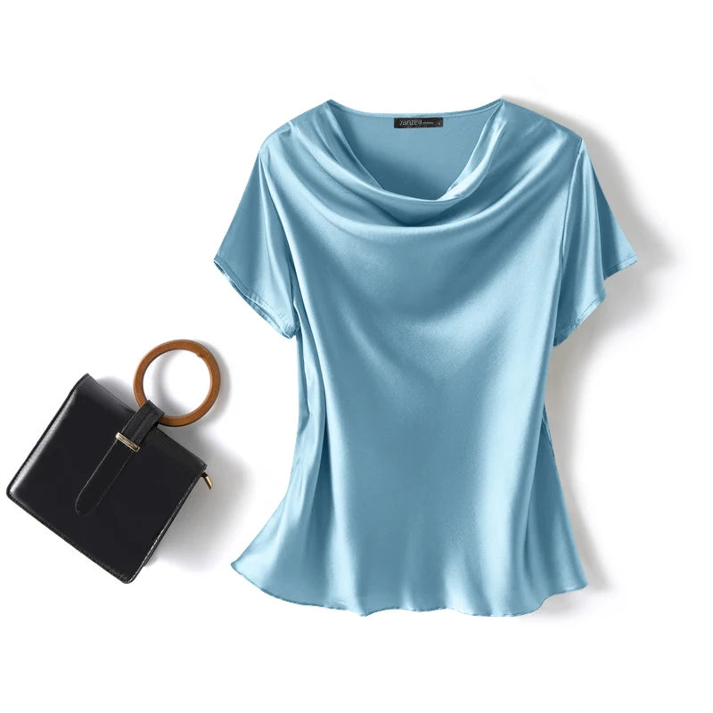 Elegant Satin Blouse