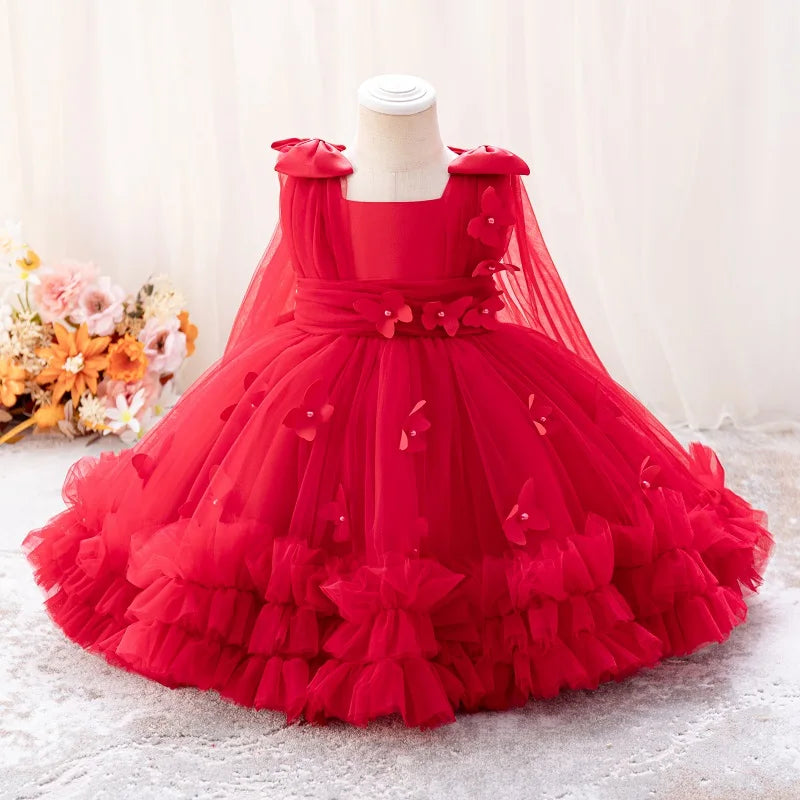 Butterfly Mesh Princess Dress