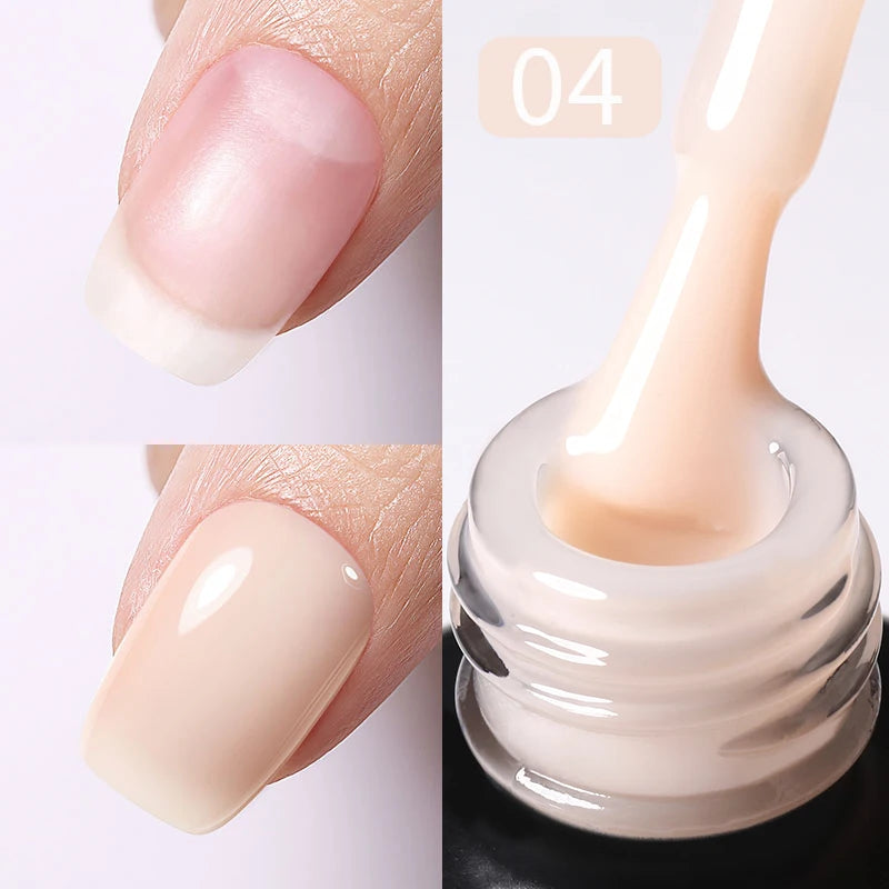Milky Pink Rubber Base Gel Nail Polish