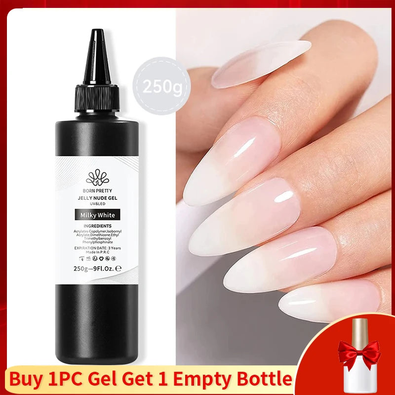 250g Super Top Coat Gel Nail Polish Set