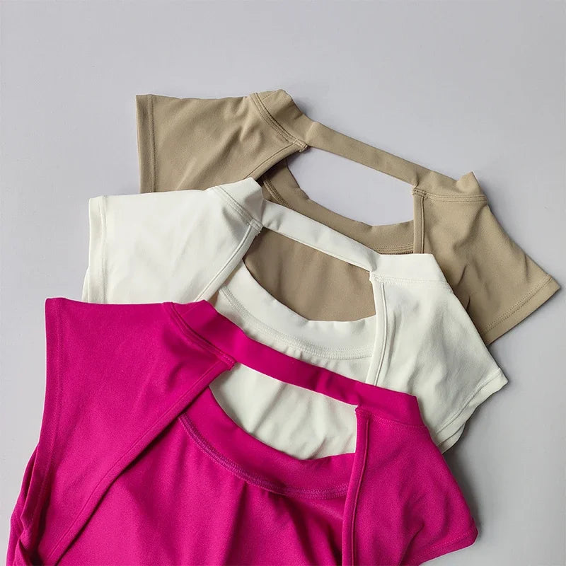 Backless Yoga Top