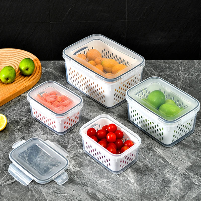 Fresh Vegetable Fruit Drain Basket