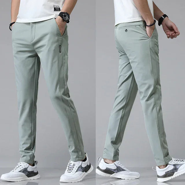 Ultra-Thin Stretch Slim Pants