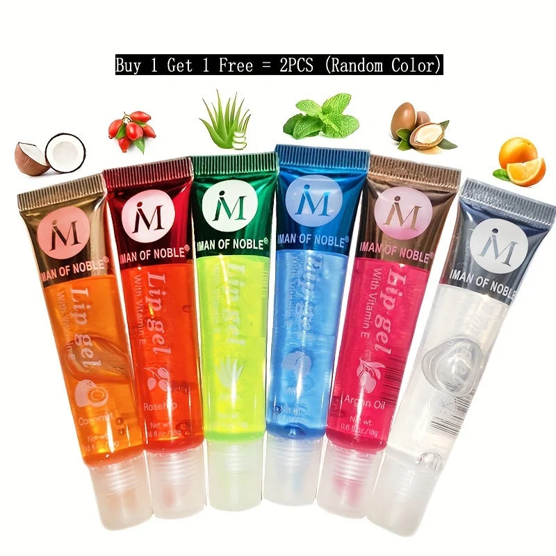6-Piece Hydrating Clear Lip Oil Gloss Set