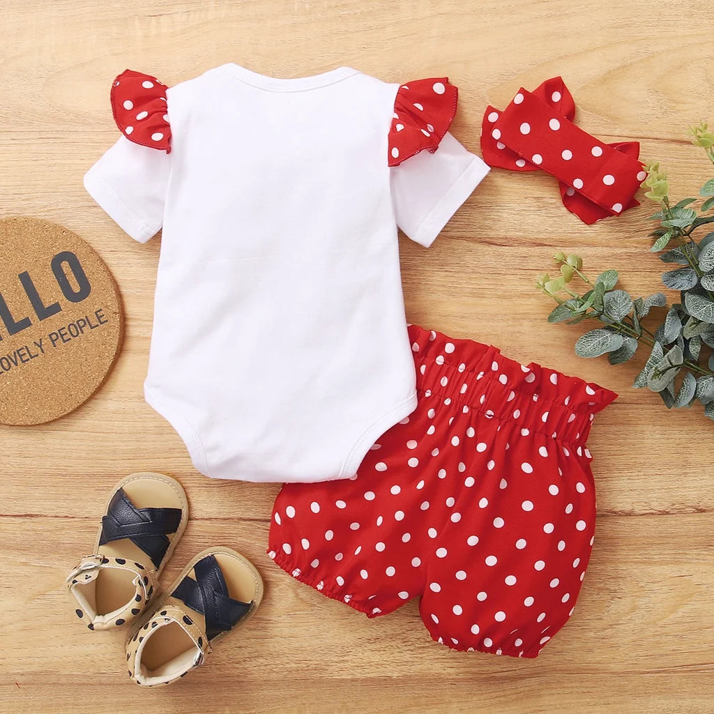 Summer Polka Dot Outfit Set