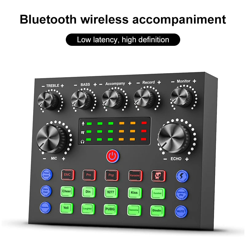 V8 V8S USB Audio Mixer