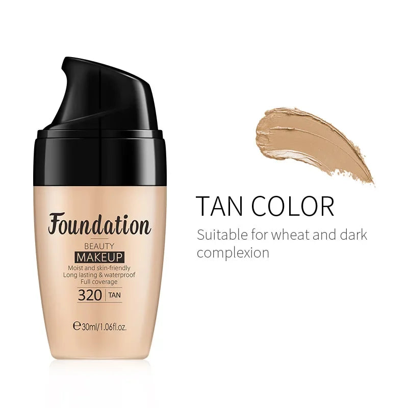 Liquid Foundation Moisturizing Long Lasting Face Base