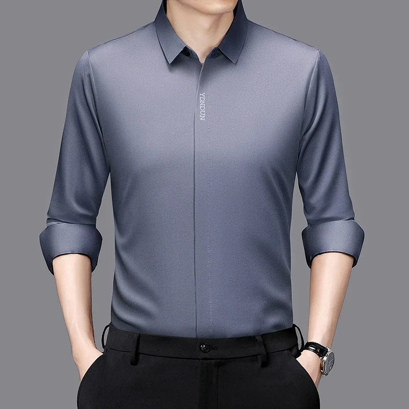 Men’s Wrinkle-Free Long Sleeve Shirt