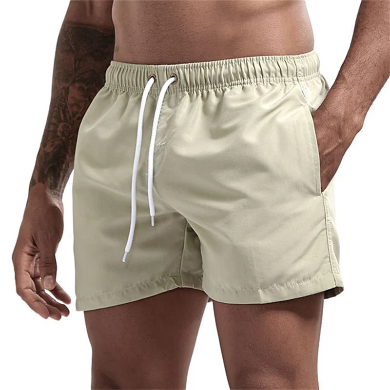 Quick-Dry Swim Trunks